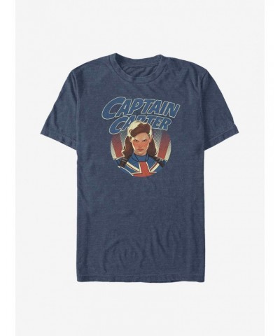 Marvel What If...? Captain Carter Fierce T-Shirt $8.41 T-Shirts