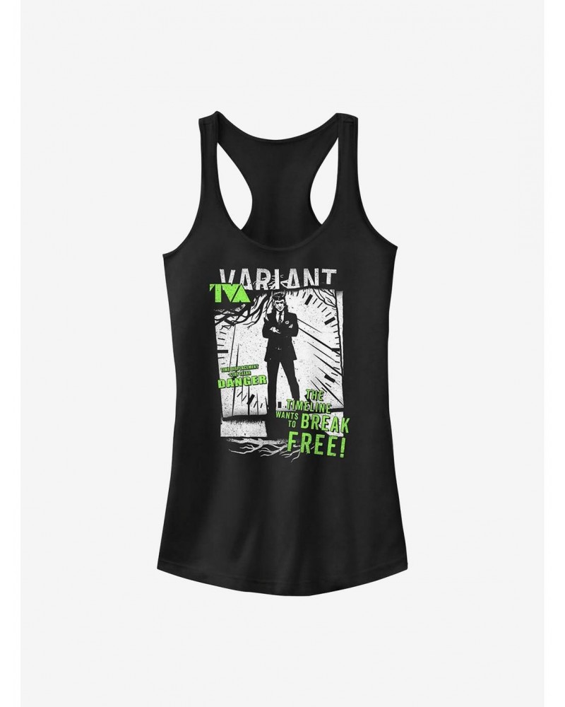 Marvel Loki TVA Displacement Girls Tank $7.17 Tanks