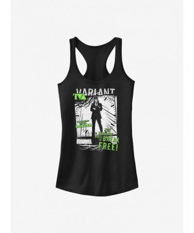 Marvel Loki TVA Displacement Girls Tank $7.17 Tanks