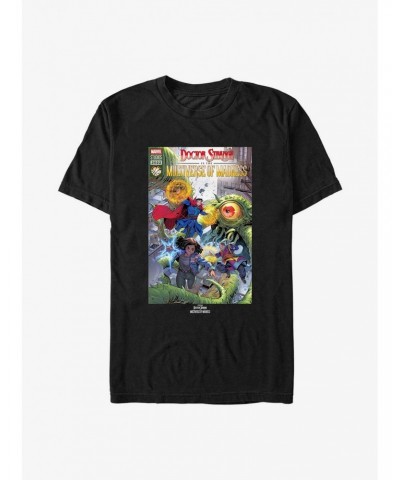 Marvel Dr. Strange In The Multiverse of Madness Comic Cover T-Shirt $10.76 T-Shirts