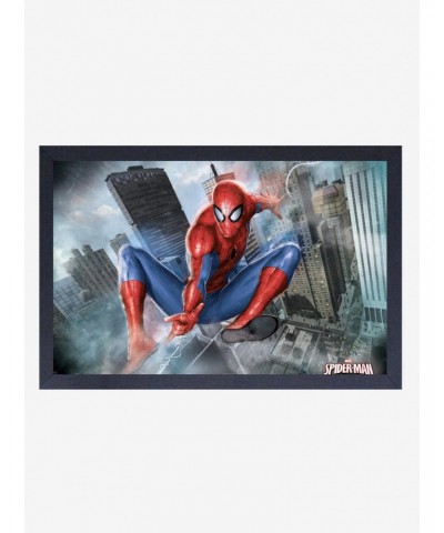 Marvel Spiderman Skyline Swing Poster $11.70 Posters