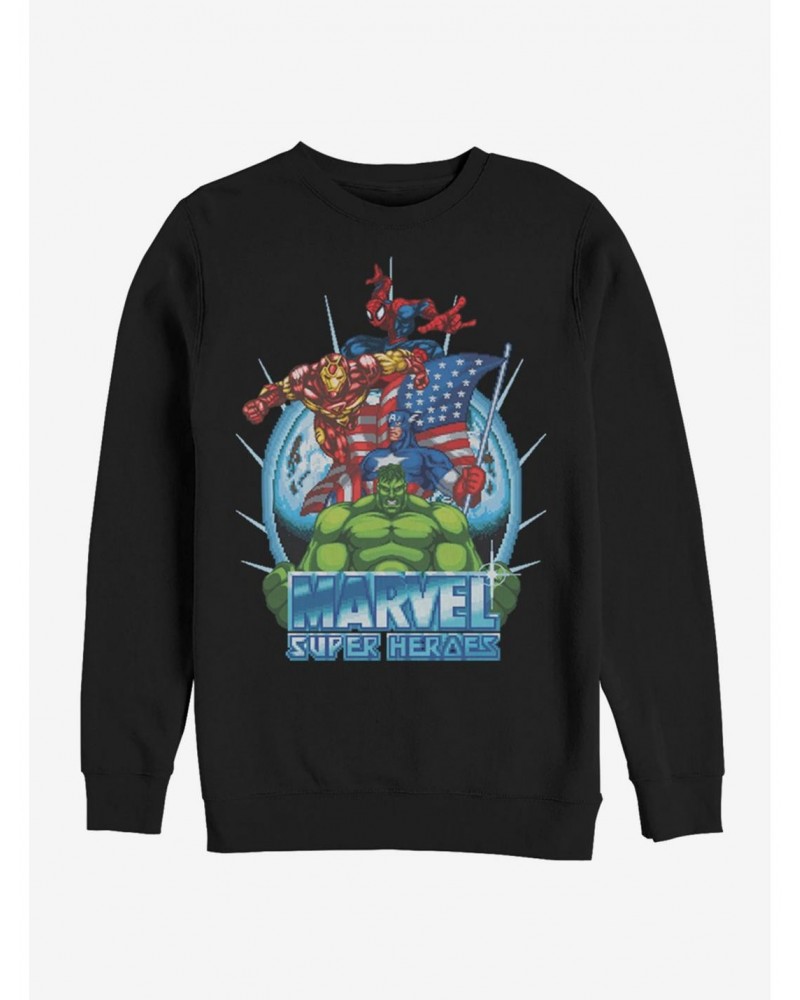 Marvel Marvel Super Heroes Game Sweatshirt $13.87 Sweatshirts