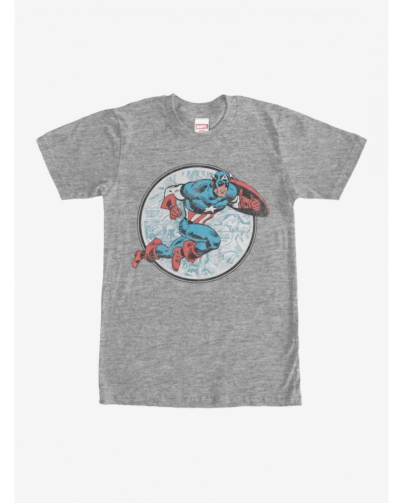 Marvel Captain America Battle T-Shirt $8.80 T-Shirts