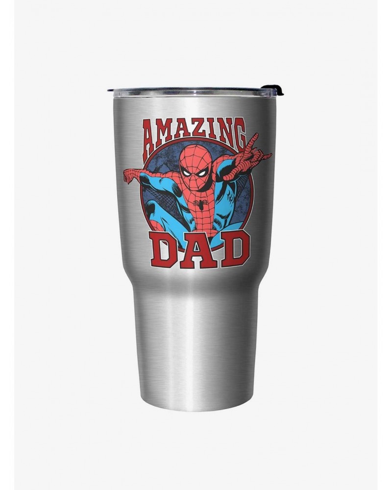 Marvel Spider-Man Amazing Dad Travel Mug $9.81 Mugs