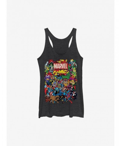 Marvel Comic Entire Cast Girls Tank $8.08 Tanks