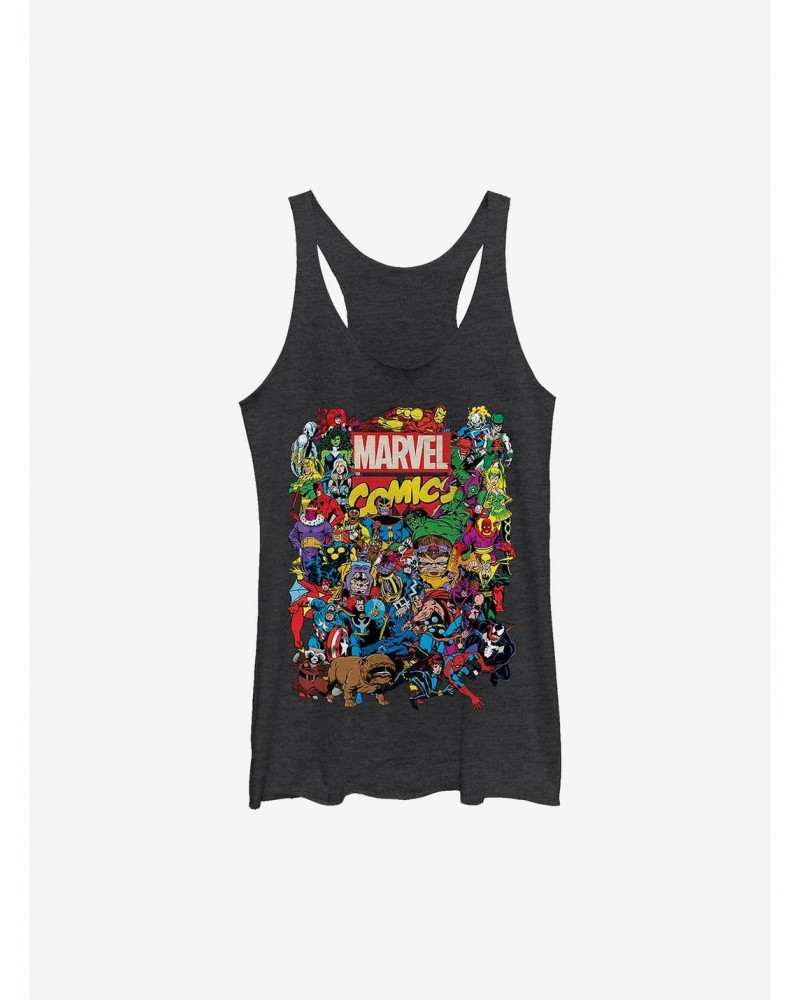 Marvel Comic Entire Cast Girls Tank $8.08 Tanks