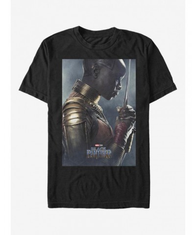 Marvel Black Panther Okoye Poster T-Shirt $6.88 T-Shirts