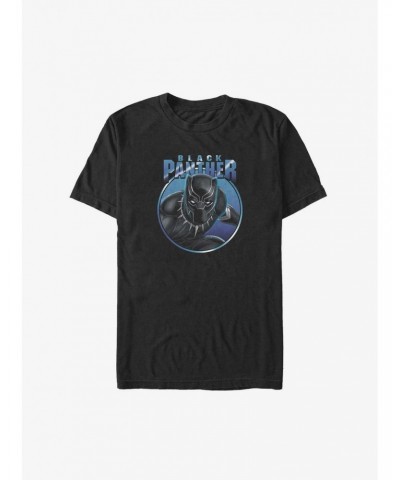 Marvel Black Panther Gaze Badge Big & Tall T-Shirt $10.76 T-Shirts