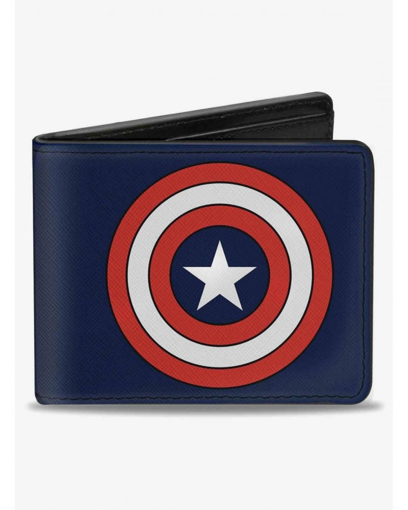 Marvel Captain America Shield Bifold Wallet $7.32 Wallets