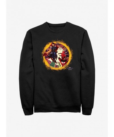 Marvel Spider-Man Spidey Doctor Strange Portal Crew Sweatshirt $10.04 Sweatshirts