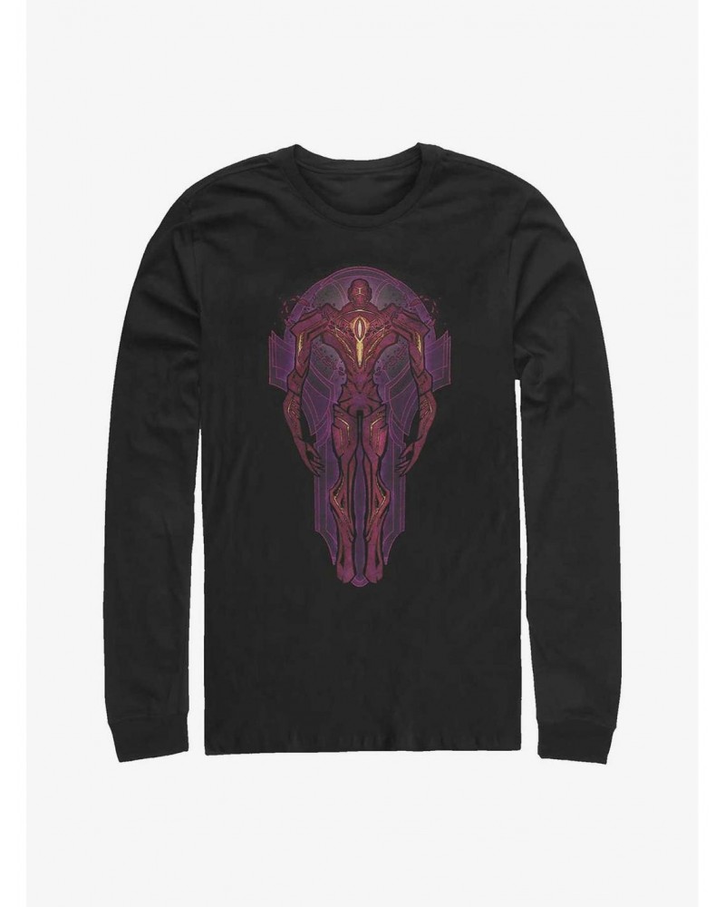 Marvel Eternals Stained Glass Long-Sleeve T-Shirt $10.53 T-Shirts