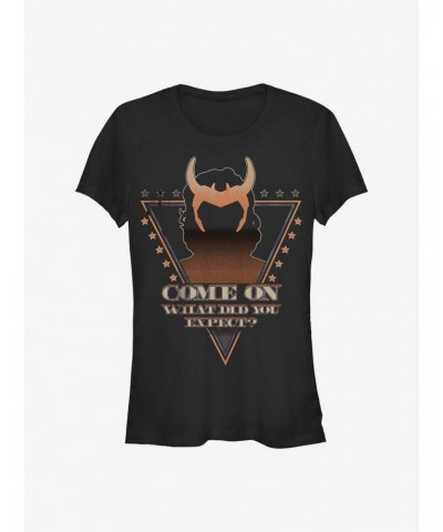 Marvel Loki What Did You Expect? Girls T-Shirt $5.98 T-Shirts