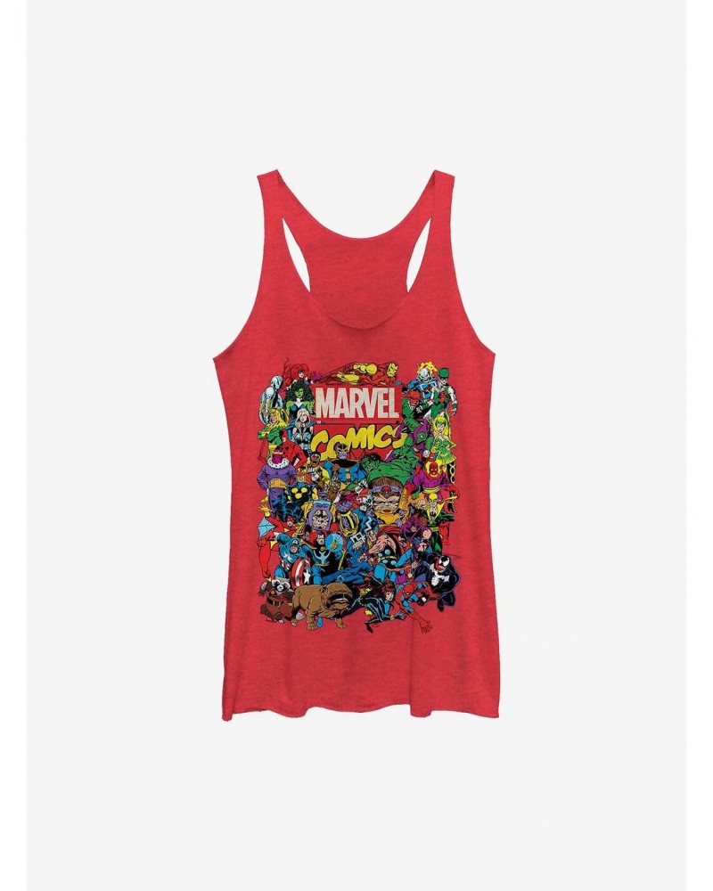 Marvel Comic Entire Cast Girls Tank $6.84 Tanks