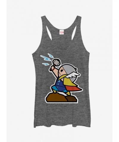 Marvel Cartoon Thor with Hammer Girls Tanks $7.25 Tanks