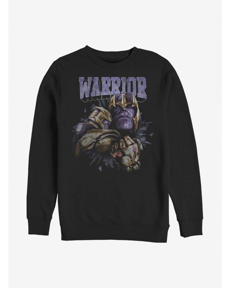 Marvel Avengers Thanos Warrior Crew Sweatshirt $10.63 Sweatshirts