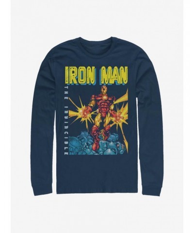 Marvel Iron Man Iron Man Long-Sleeve T-Shirt $10.79 T-Shirts