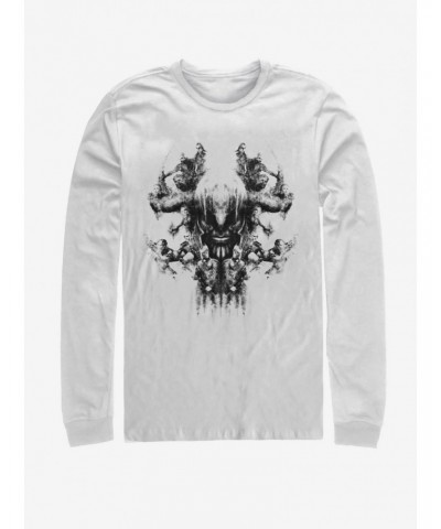 Marvel Avengers: Endgame Smoke Skull Long-Sleeve T-Shirt $11.32 T-Shirts