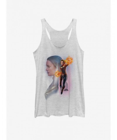 Marvel Captain Marvel Captain Marvel Galaxy Girls Tank $8.50 Tanks