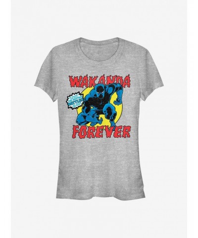 Marvel Black Panther Panther Battles Girls T-Shirt $7.37 T-Shirts