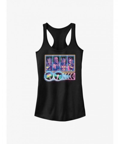 Marvel Thor: Love and Thunder Neon Thunder Love Girls Tank $8.37 Tanks