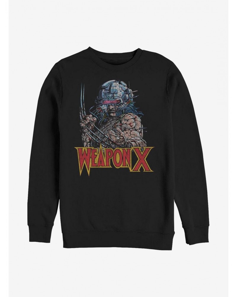 Marvel Wolverine Weapon X Sweatshirt $13.28 Sweatshirts