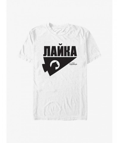 Marvel Hawkeye Russian Logo T-Shirt $7.46 T-Shirts