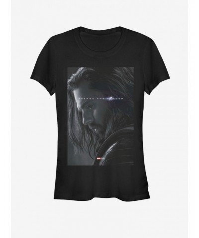 Marvel Avengers: Endgame Avenge Bucky Girls T-Shirt $5.98 T-Shirts