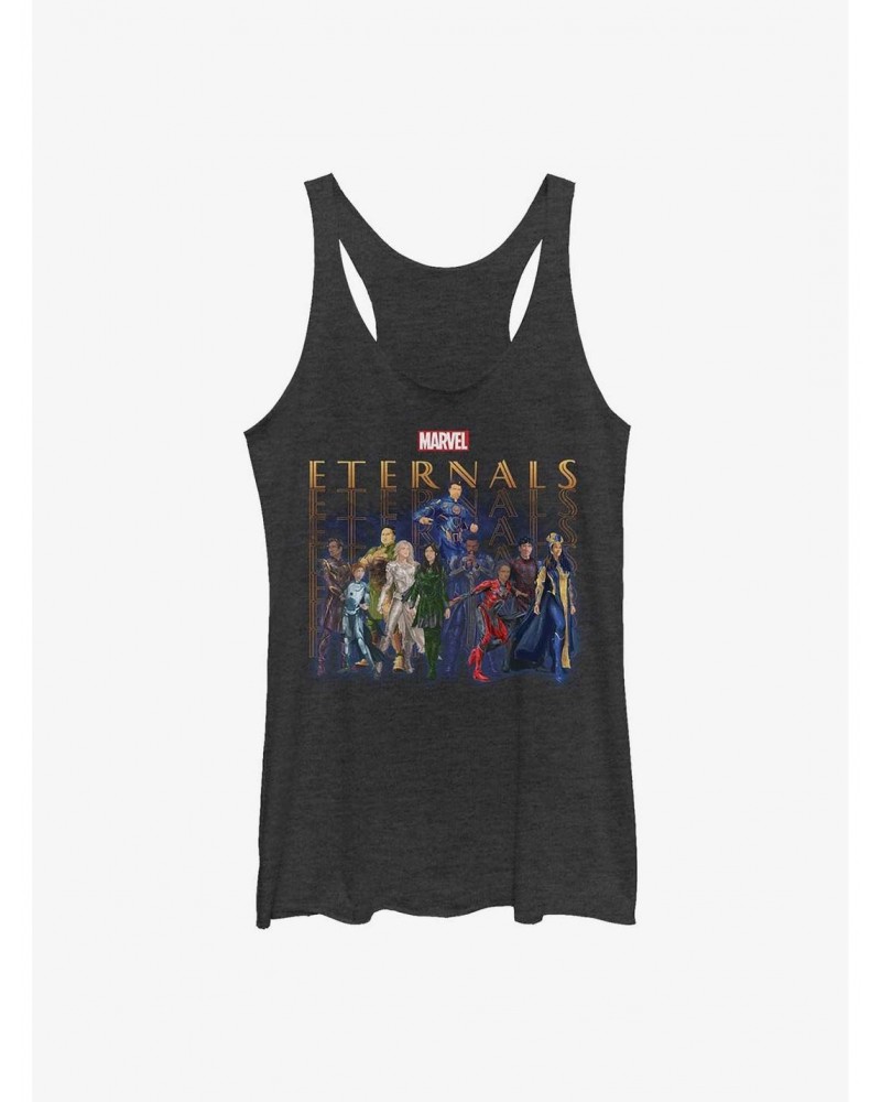 Marvel Eternals Group Repeating Girls Tank $9.74 Tanks