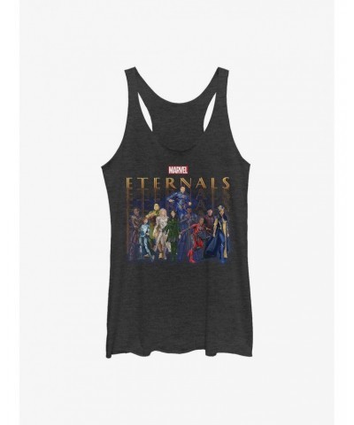 Marvel Eternals Group Repeating Girls Tank $9.74 Tanks