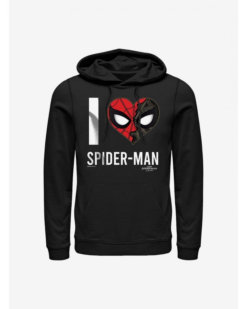 Marvel Spider-Man I Heart Spider-Man Hoodie $17.24 Hoodies