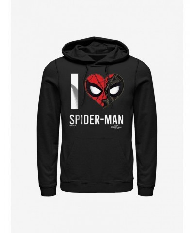 Marvel Spider-Man I Heart Spider-Man Hoodie $17.24 Hoodies