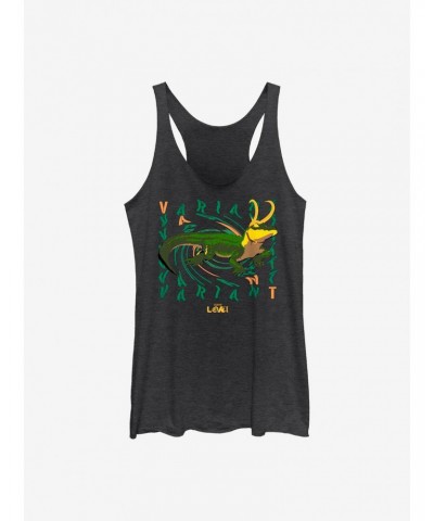 Marvel Loki Alligator Loki Deviance Girls Tank $7.04 Tanks