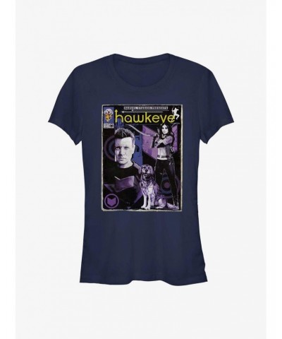 Marvel Hawkeye Marvel Studios Presents Girls T-Shirt $6.77 T-Shirts