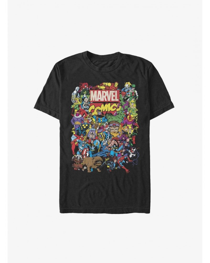 Marvel All The Heroes Extra Soft T-Shirt $11.96 T-Shirts