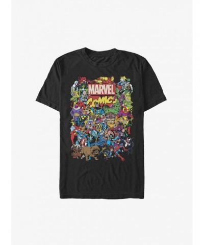 Marvel All The Heroes Extra Soft T-Shirt $11.96 T-Shirts