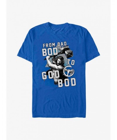 Marvel Thor: Love and Thunder From Dad Bod To God Bod T-Shirt $7.84 T-Shirts