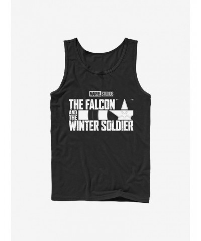 Marvel The Falcon And The Winter Soldier Logo Tank $9.76 Tanks